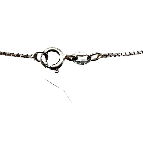 Handcrafted 925 Sterling Silver Moonstone Pendant Necklace.  A55 - Picture 6 of 9